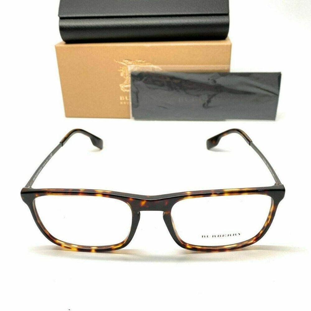 Burberry Men's Dark Havana Eyeglasses! - Picture 2 of 4